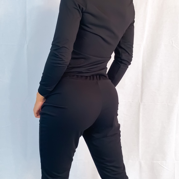 “Rolling Rebel” Black Sweater Set - Picture 4 of 4